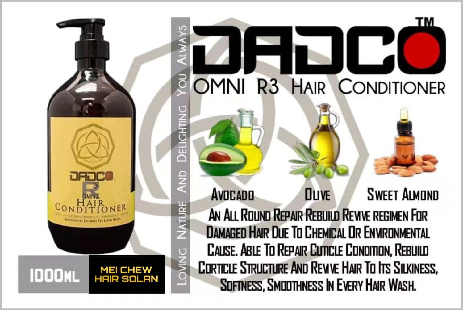 Omni R3 Hair Conditioner 1000 ml