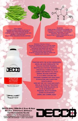 DECCO FOLLICLE ACTIVIST SHAMPOO