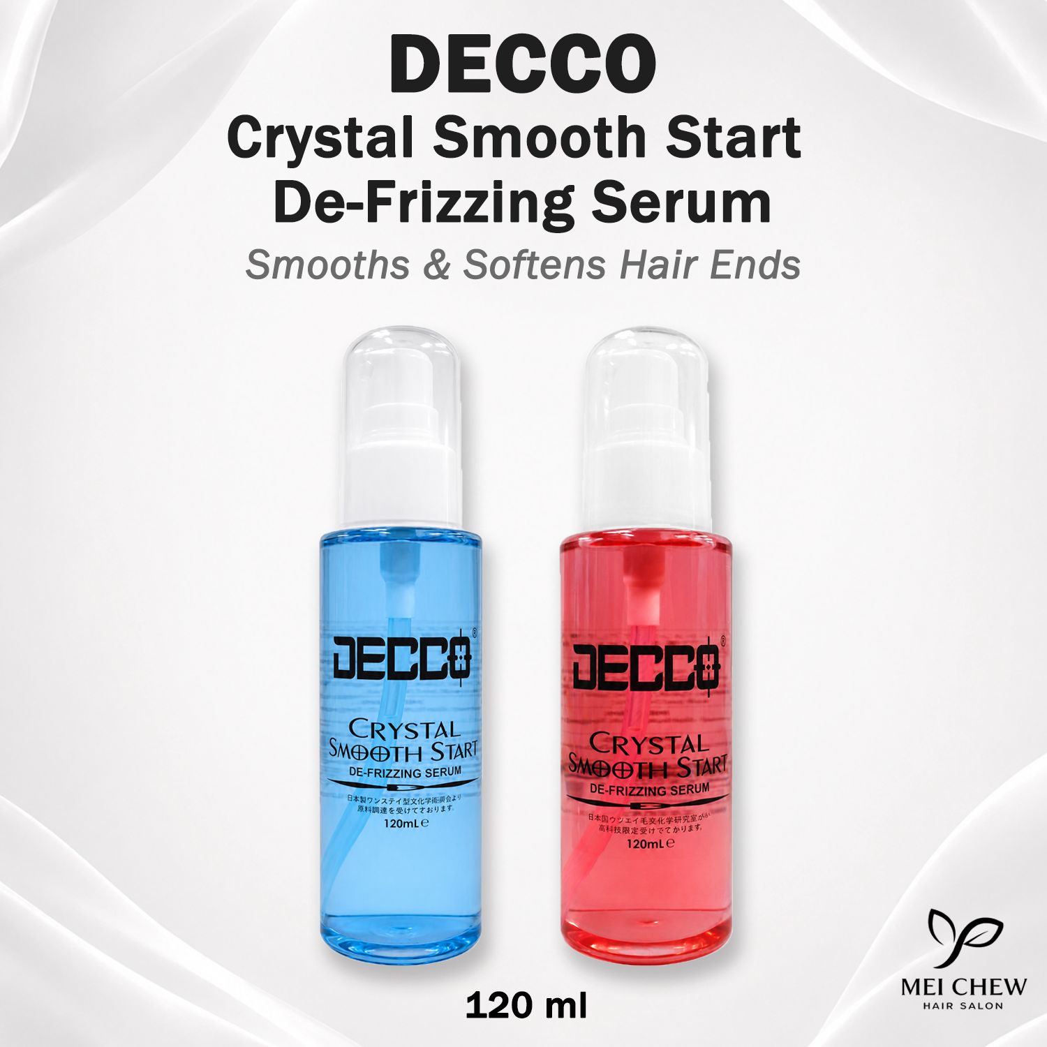 DECCO CRYSTAL SMOOTH START DE-FRIZZING SERUM