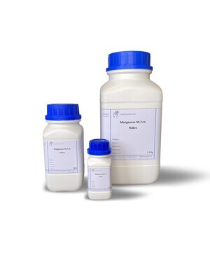 Manganese flakes 99,98 % 100 gram