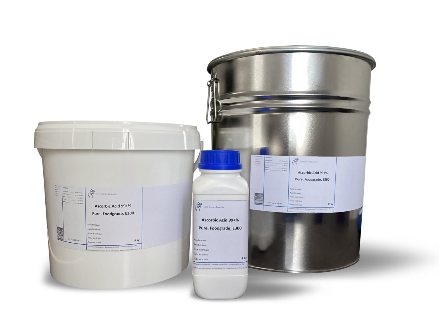 L(+)-Ascorbic acid 99 %, Ph.Eur., USP, BP 100 gram