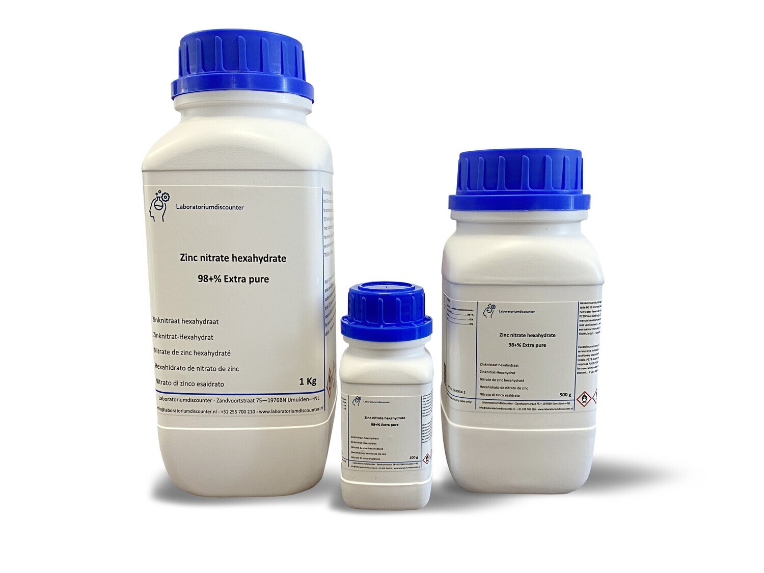Zinc nitrate hexahydrate 98+% extra pure 1 Kilogram