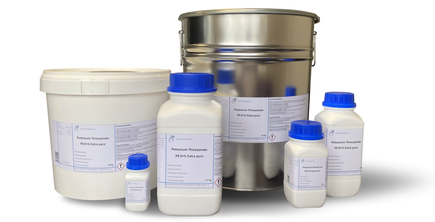 Potassium thiocyanate 99.9 +% Extra pure 25 Kilogram