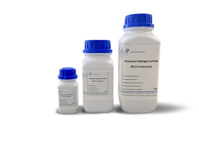 Tartrato di idrogeno di potassio 99,5 %, extra puro 1 chilogrammo