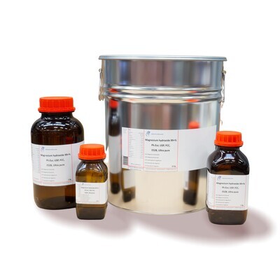 Hydroxyde de magnésium 99 +% Ph.Eur, USP, FCC, E528, Ultra Pure 10 kilogrammes