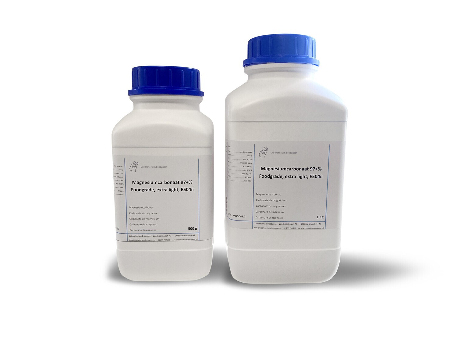 Magnesium carbonate 99+% food grade, E504 1 Kilogram