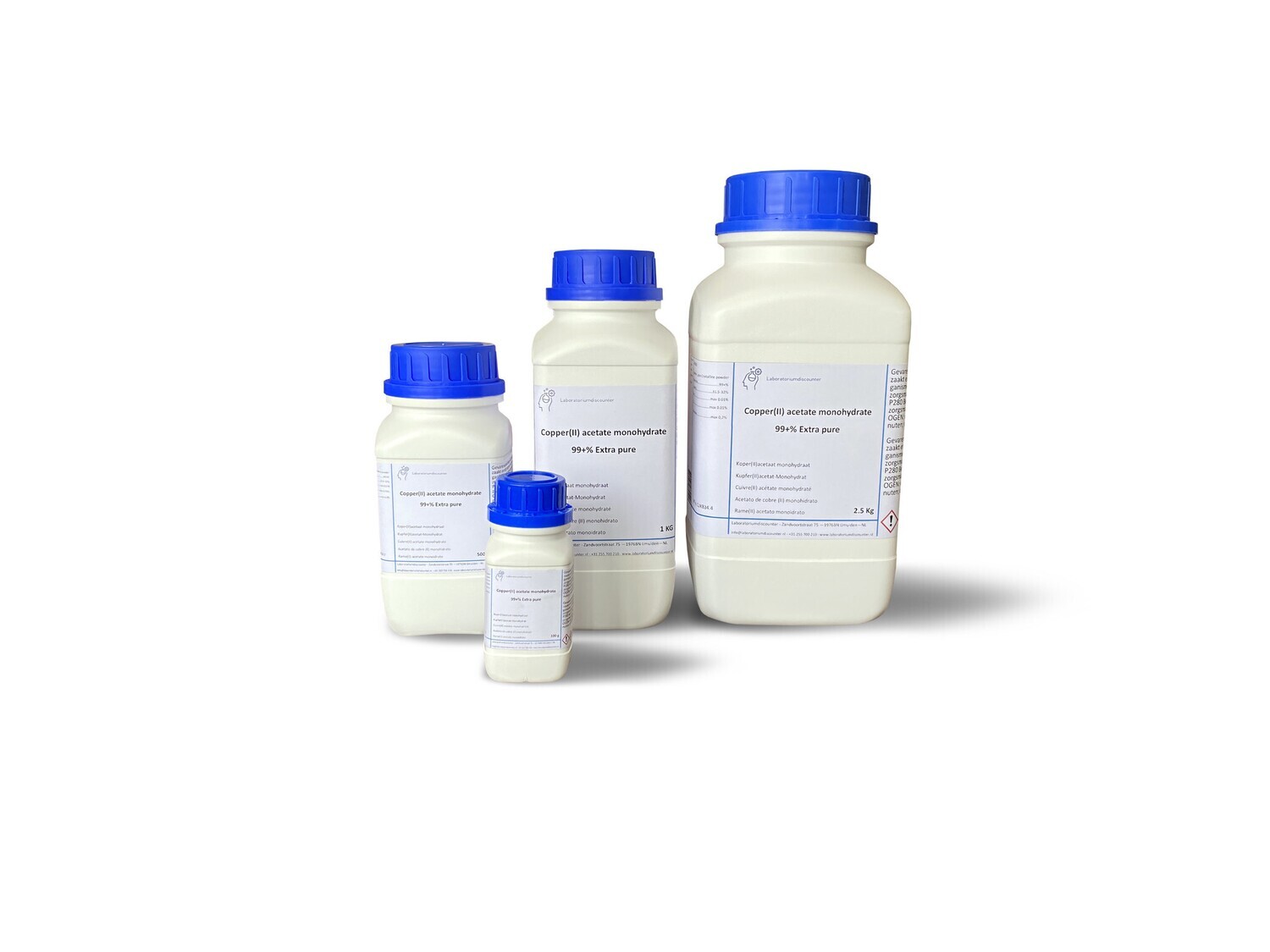 Copper(II) acetate monohydrate 99+% extra pure 500 gram