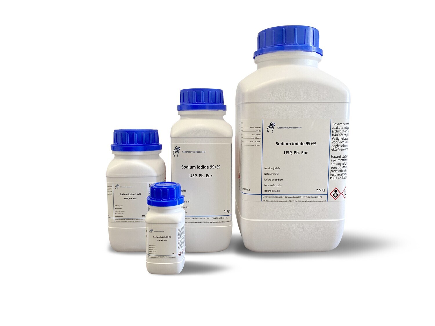 Sodium iodide 99+% USP, Ph. Eur 1 Kilogram