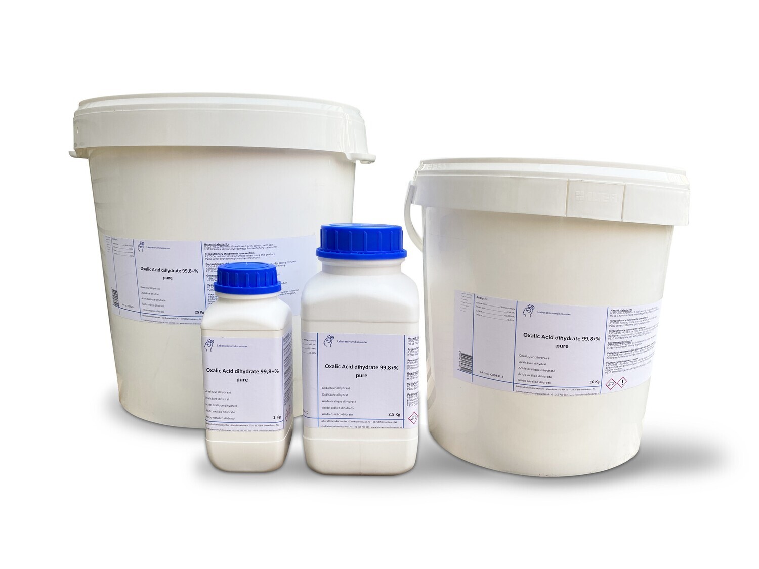 Oxalic acid  99+% Pure 25 Kilogram