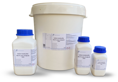 Sodium metabisulfite 97 +%, pure, food grade 500 gram