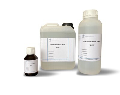 Triethanolamine 99 +% Pure 2.5 Liter