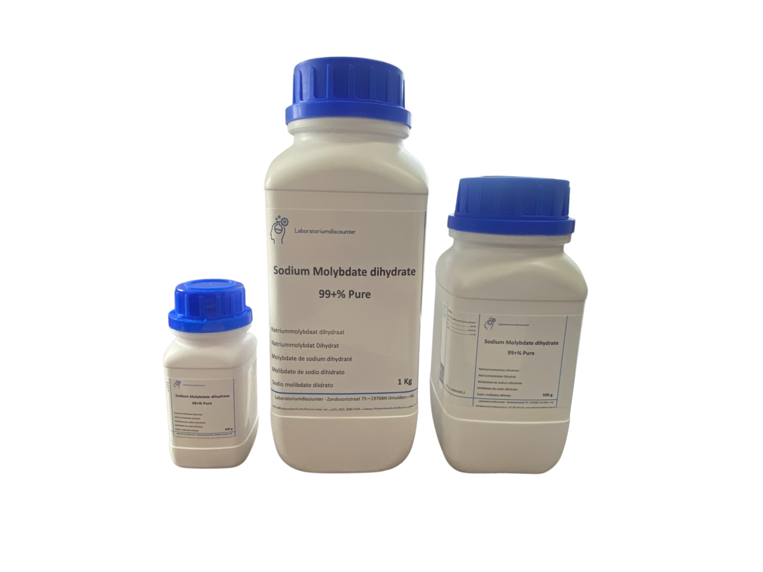 Sodium Molybdate Dihydrate 99+% Pure 2.5 Kilogram