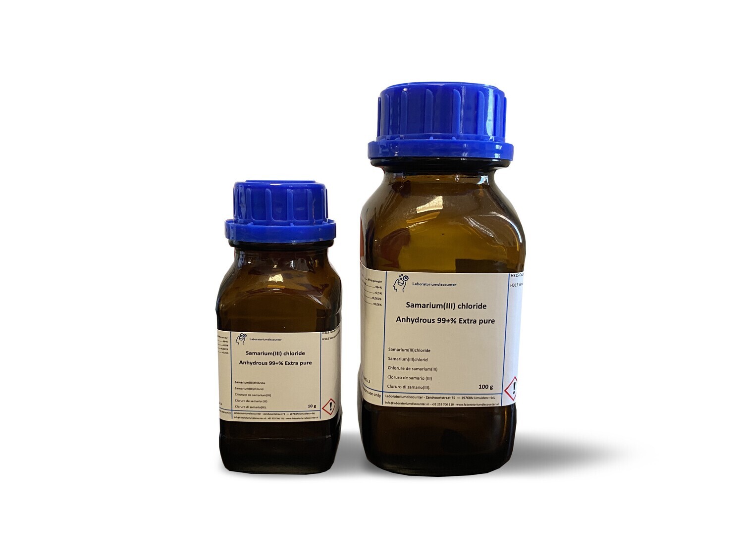 Samarium(III) Chloride Anhydrous 99+% Extra Pure 10 gram