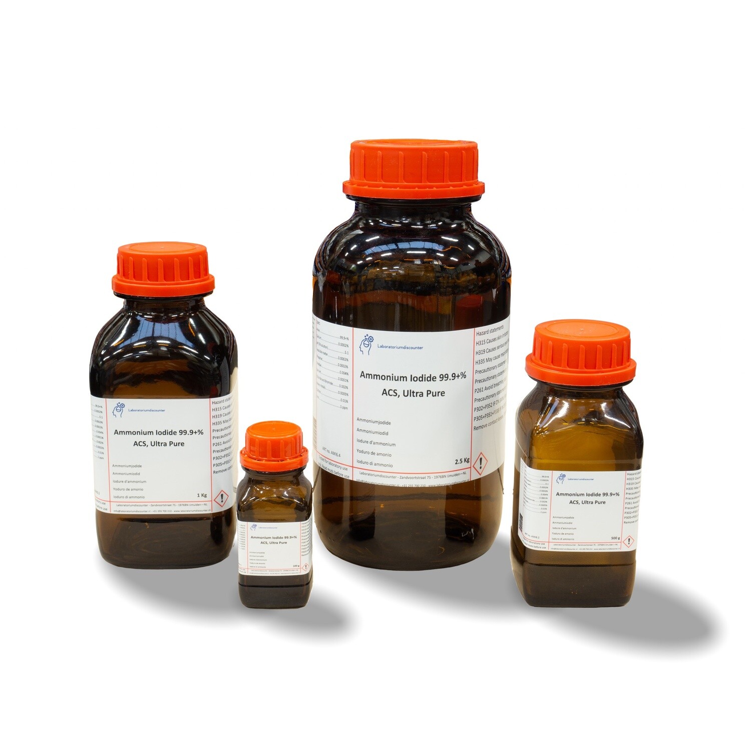 Ammonium Iodide 99.9+% ACS, Ultra Pure 100 gram