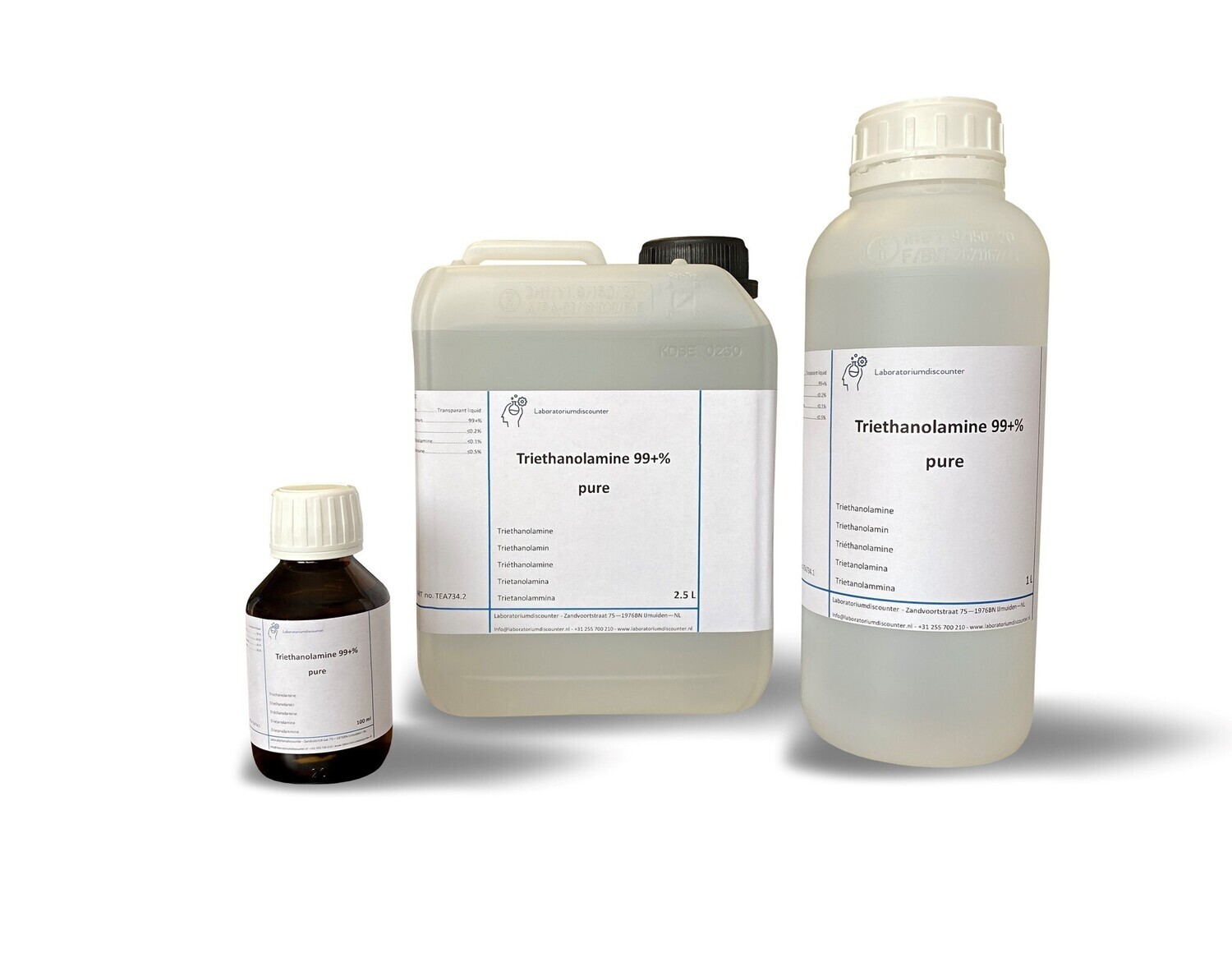 Triethanolamine 99 +% Pure 100 Milliliter