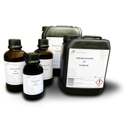 Hydrogen peroxide, food grade  500 Milliliter 10%