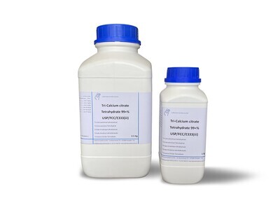 Tri-Calcium Citrato Tetraidrato 99+%, USP/FCC/E333 (III) 1 chilogrammo