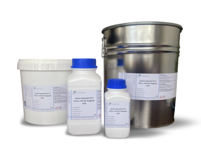Calcium hydroxide 97 %, Ph.Eur., USP, BP, Foodgrade E526 10 Kilogram