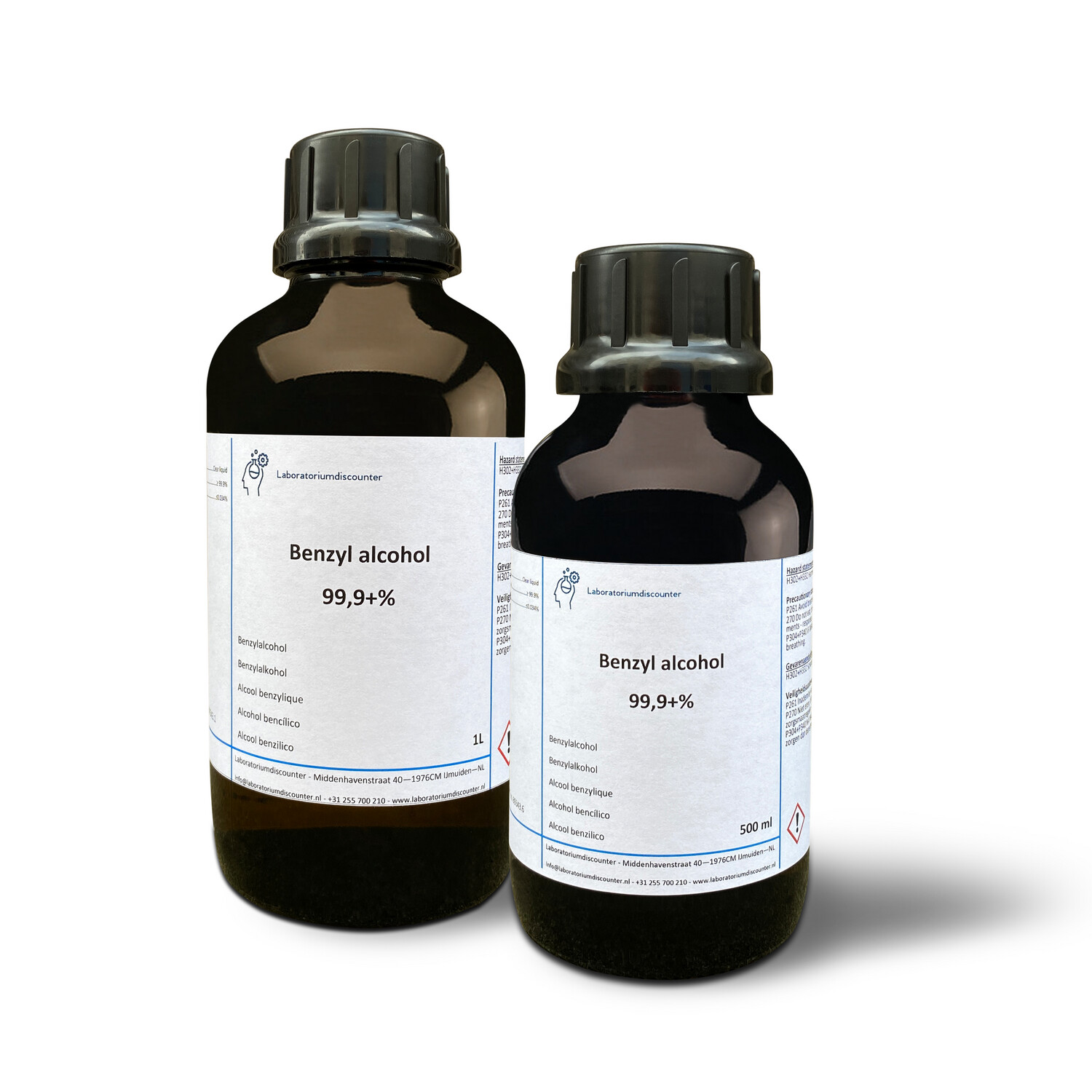 Benzyl alcohol 99.9 +% pure 1 Liter