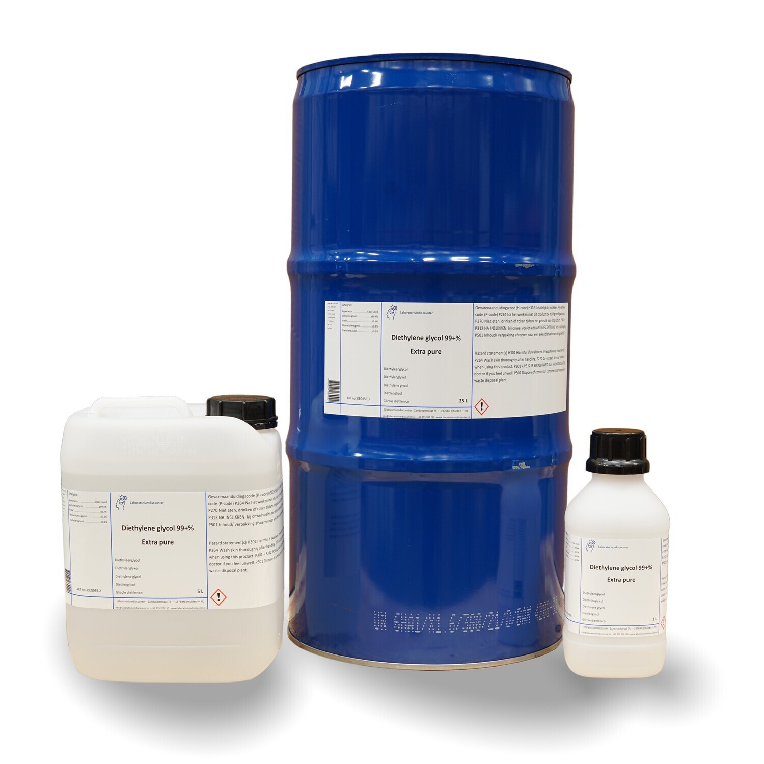 Diethylene glycol 99 +% Extra pure 5 Liter