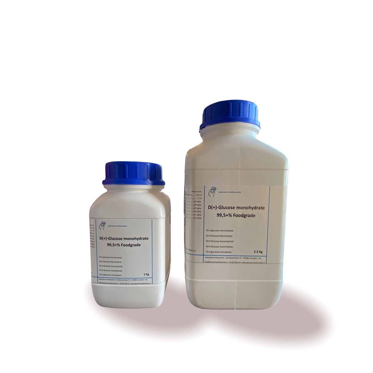 D(+)-Glucose monohydrate 99,5+% Foodgrade 2.5 Kilogram