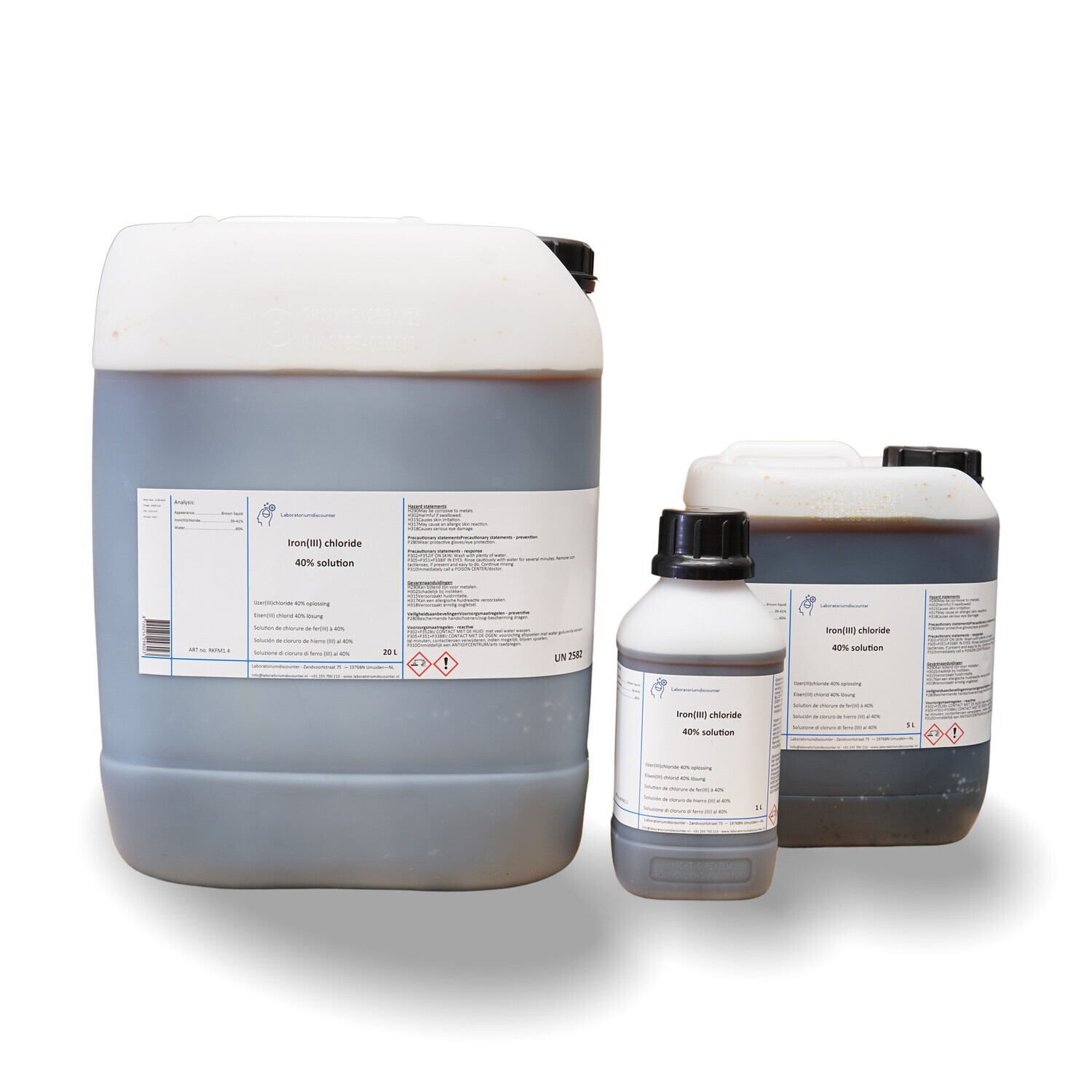 Iron(III) chloride solution 40 %  5 Liter