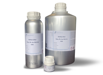 Éther diéthyle 99,9 +% Ph. Eur. Stabilisé 25 litres