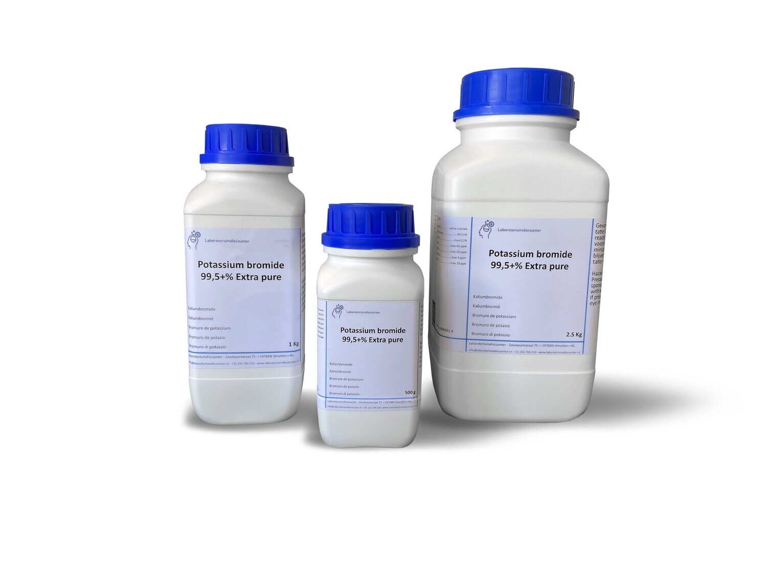 Potassium bromide 99.5+% extra pure 500 gram