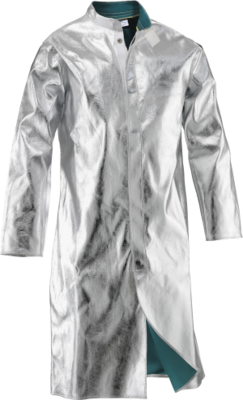 Aluminized Coat V2KA Size L, Packed per, 1 piece
