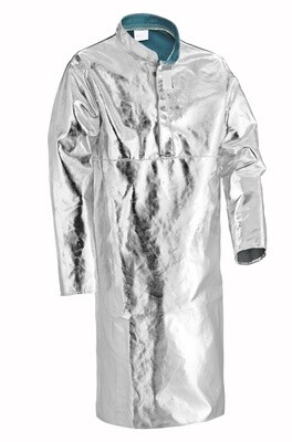 Aluminized apron with sleeves V5TCKA Size XL