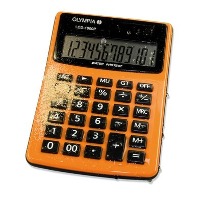 Solar pocket calculator LCD 1000P