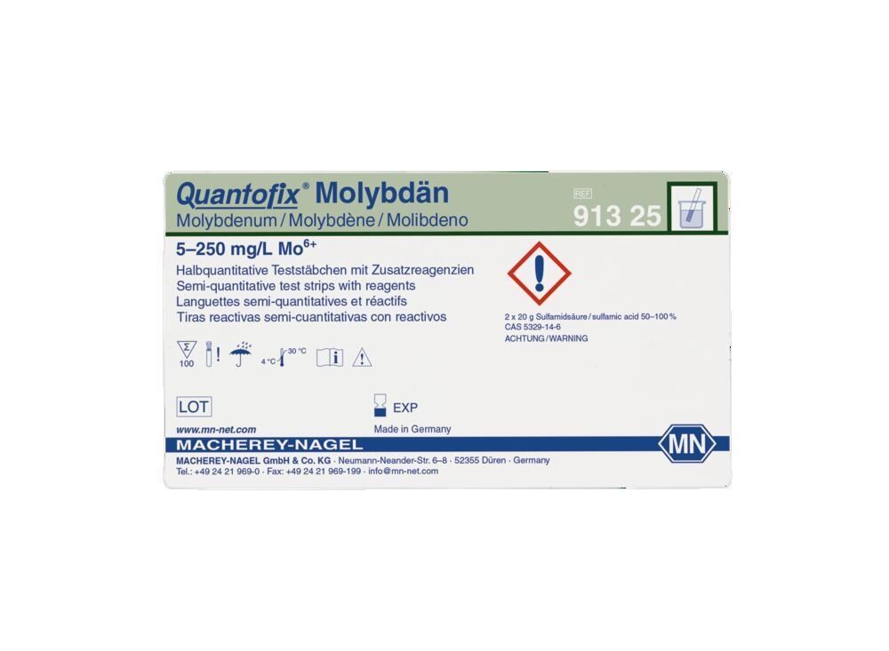 Test strips QUANTOFIX® Molybdenum