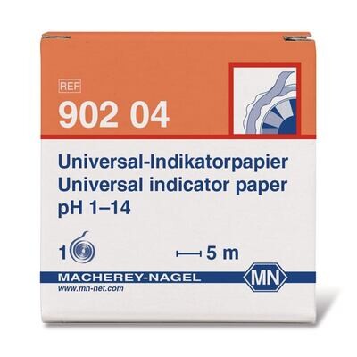 Papier indicateur de pH une zone Type pH 1 - 14