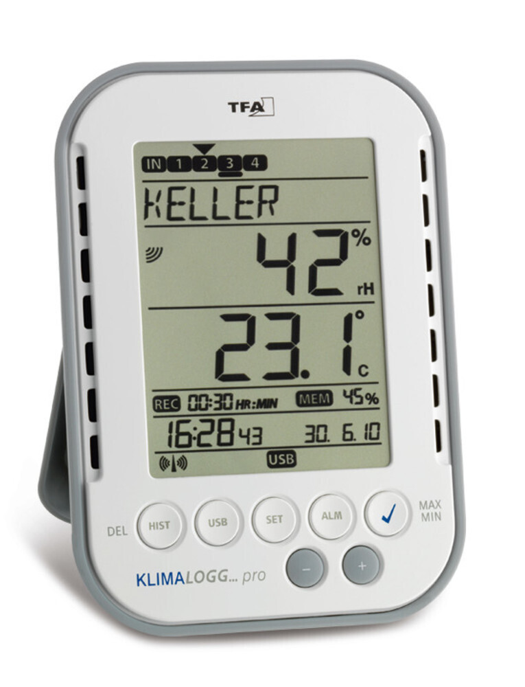 Wireless data logger KlimaLogg Pro