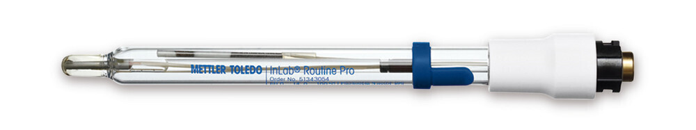 pH combination electrode InLab® RoutinePro with integrated temperature sensor
