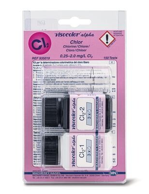 Set di prova VISOCOLOR® alpha Chlorine