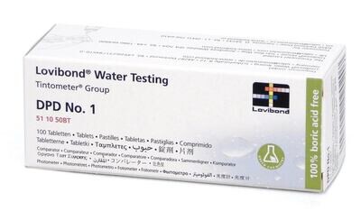 Reagenztabletten DPD Nr. 1 für MD100
