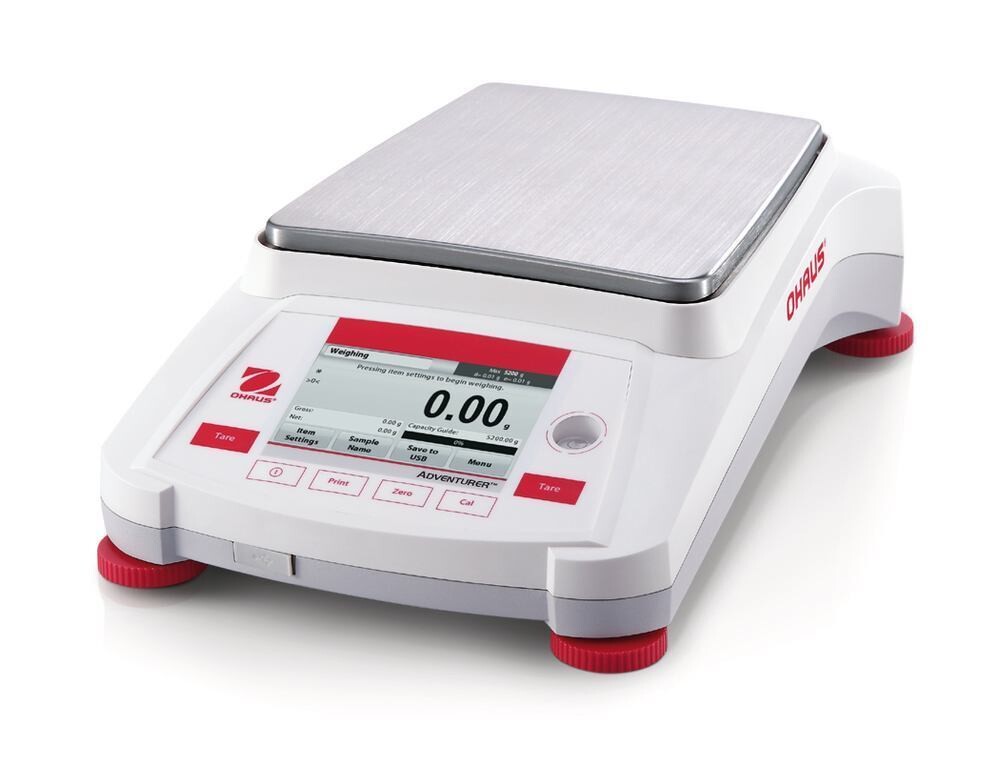Analytical and precision scale Adventurer® series Models with internal adjustment, not certified, 0.1 g, 2200 g, AX2201