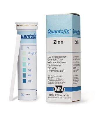 Bandelettes de test QUANTOFIX® étain