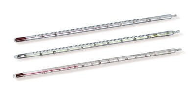 Rührthermometer, -35 bis +50 °C, 260 mm