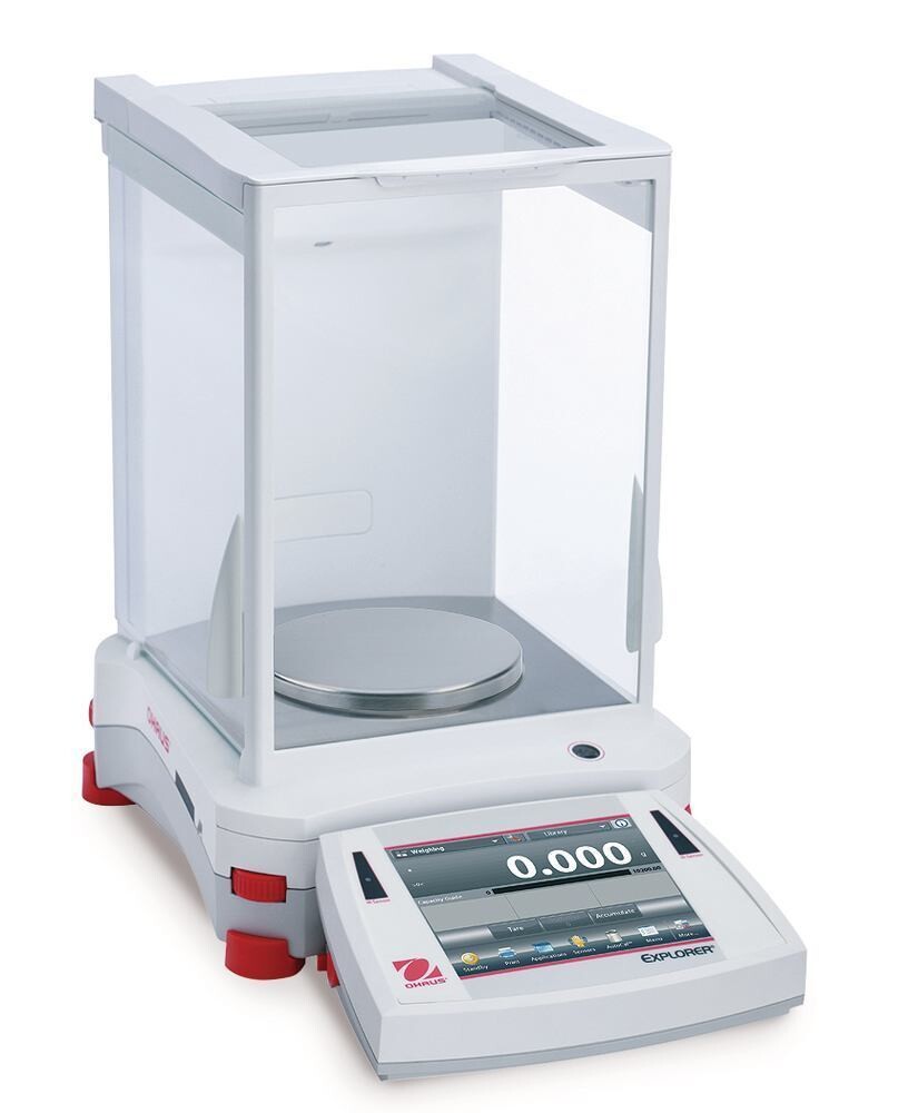 Analytical and precision scale Explorer series Standard models, not certified, 0.001 g, 1100 g, EX1103 (W)
