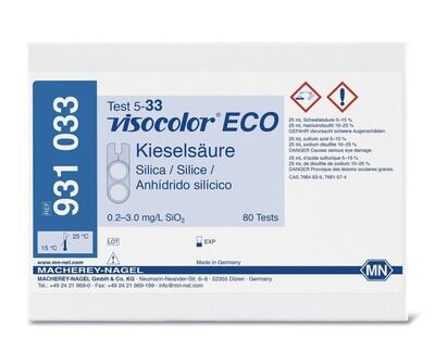 Equipo de prueba VISOCOLOR® ECO Sílice