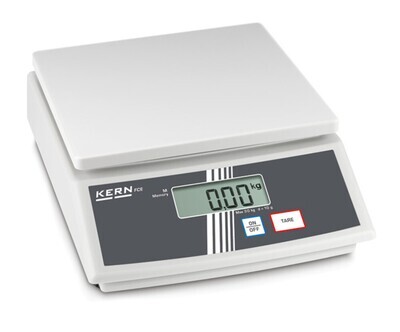 Báscula de mesa serie FCE con plato de pesaje de plástico (ABS), 1 g, 3000 g, FCE 3K1N