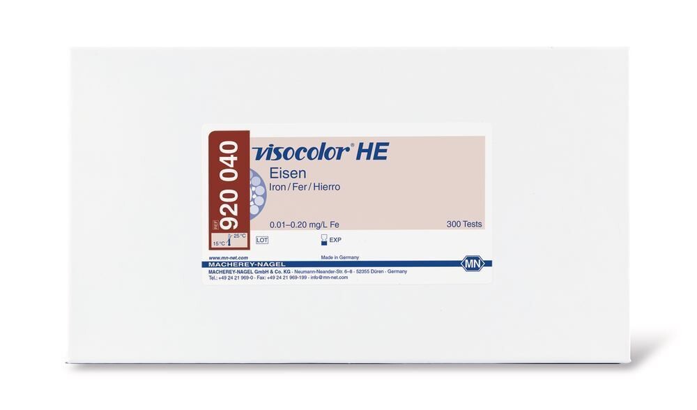 Test set VISOCOLOR® HE Iron