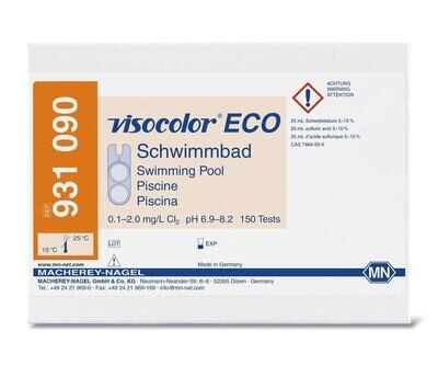 Test set VISOCOLOR® ECO Swimming pool (chlorine+pH)