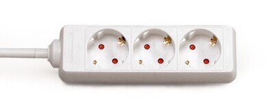 Multipresa serie Eco a 3 vie