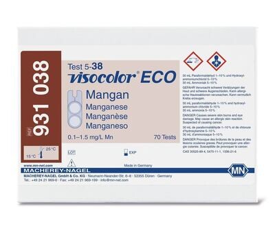 Test set VISOCOLOR® ECO Manganese