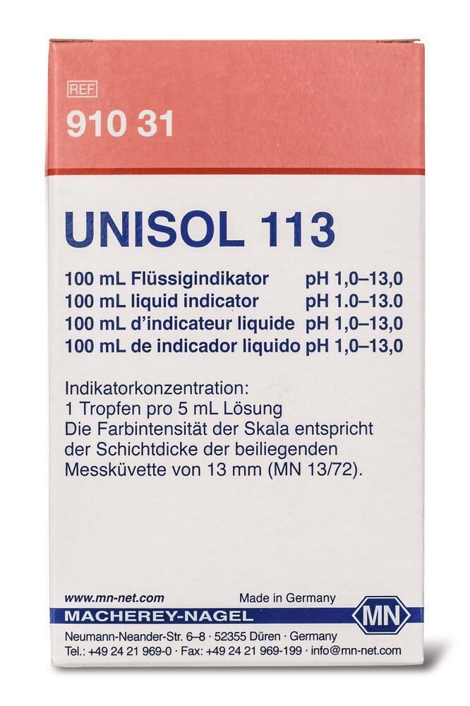 Solution indicatrice UNISOL 113