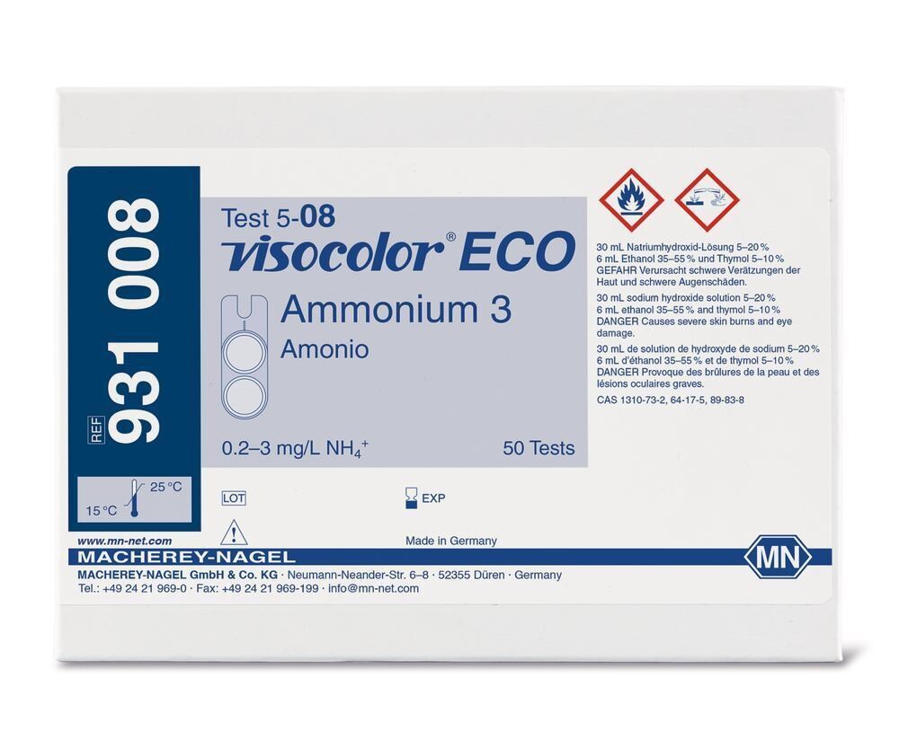 Test set VISOCOLOR® ECO Ammonium