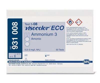 Testset VISOCOLOR® ECO Ammonium